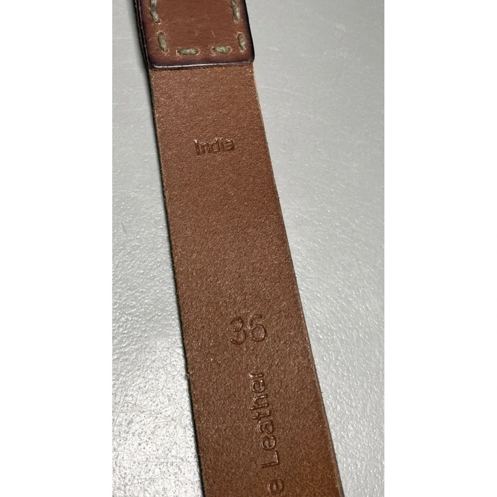 Timberland Men's Genuine Leather Belt Size 36